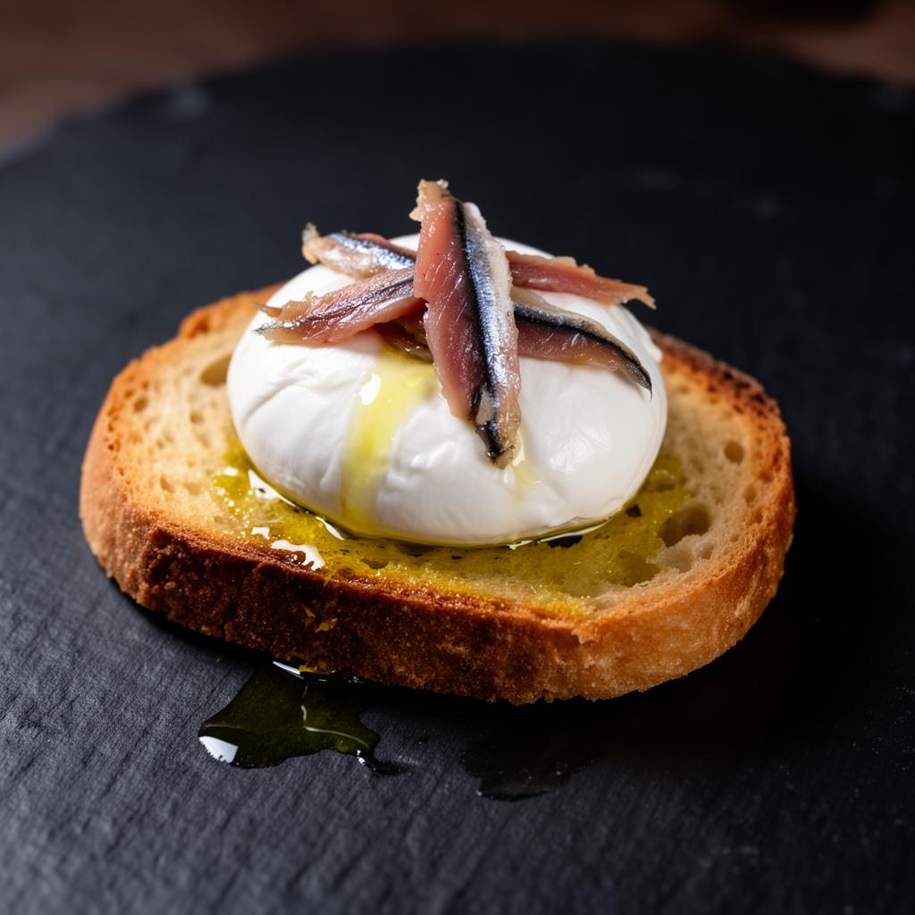 Burrata & Acciughe